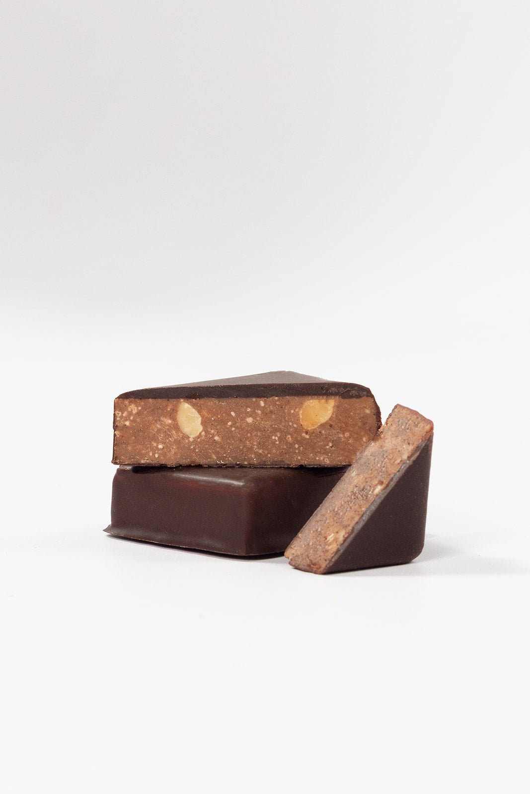 Dark Chocolate Peanut Squares - Mindful Monk