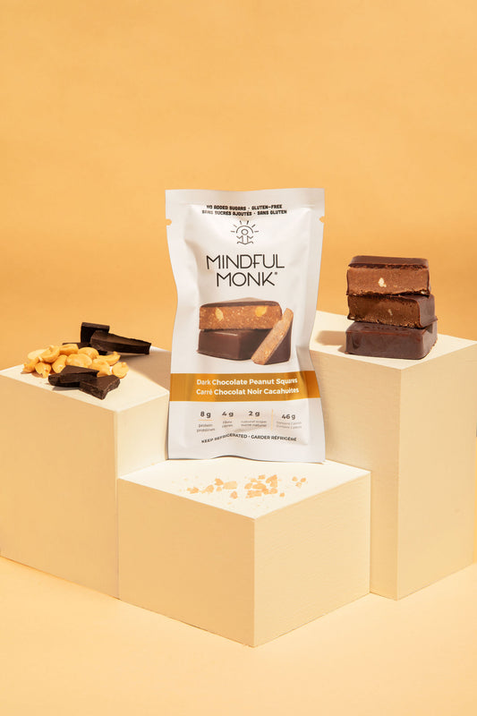 Dark Chocolate Peanut - Double Squares