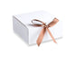 Monk Fruit Dark Chocolate Gift Box, White, Front package